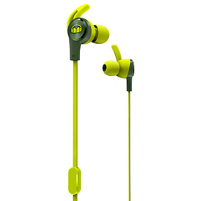 Monster iSport Achieve In-Ear Headphones with ControlTalk Mic/Remote Neon Green Monster iSport Achieve In-Ear Headphones with ControlTalk Mic/Remote Neon Green